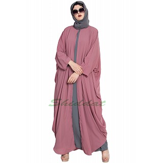  Kaftan style free size Cape with inner abaya